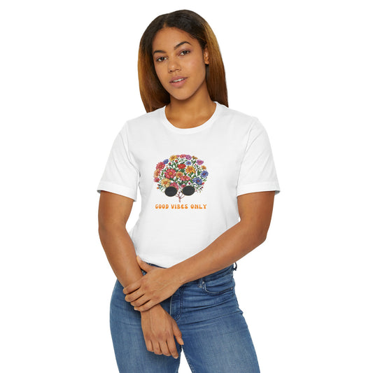 ArtWorks! Good Vibes Only Women Jersey T-Shirt in 5 Colours